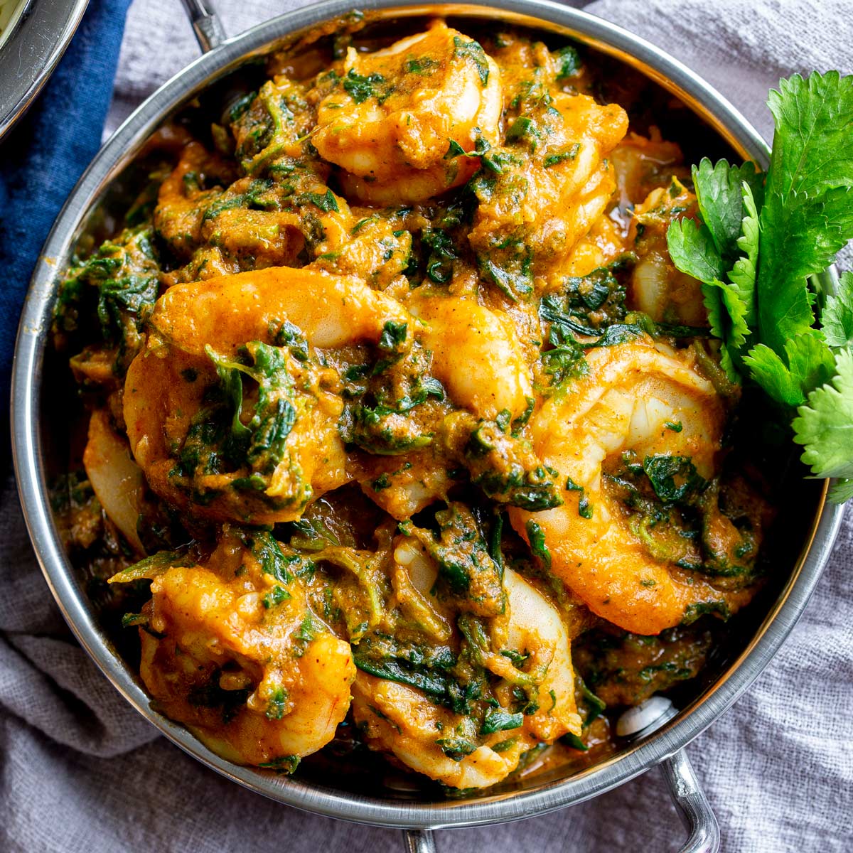 Shrimp Saag