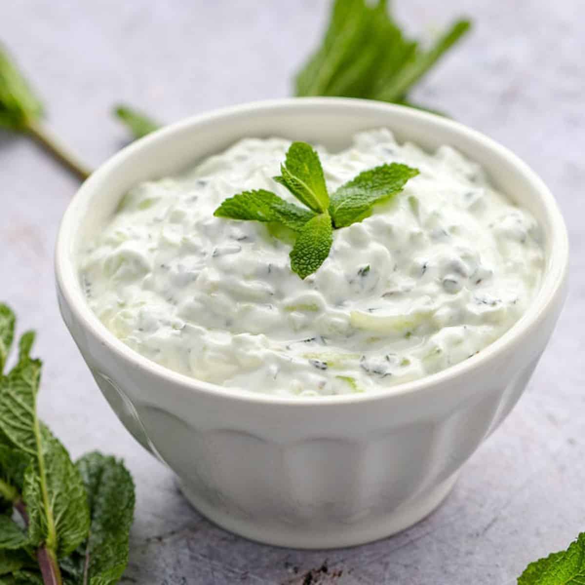 Yogurt-Cucumber Raita