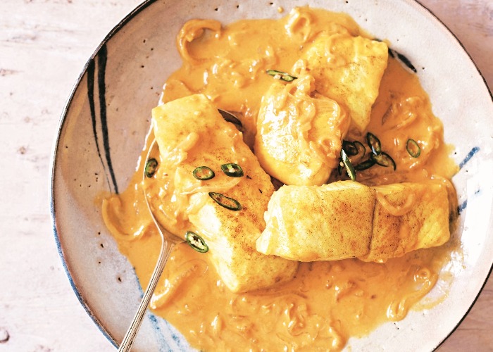 Salmon Malai Curry